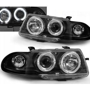 Angel Eyes koplampen Black geschikt voor Opel Astra F