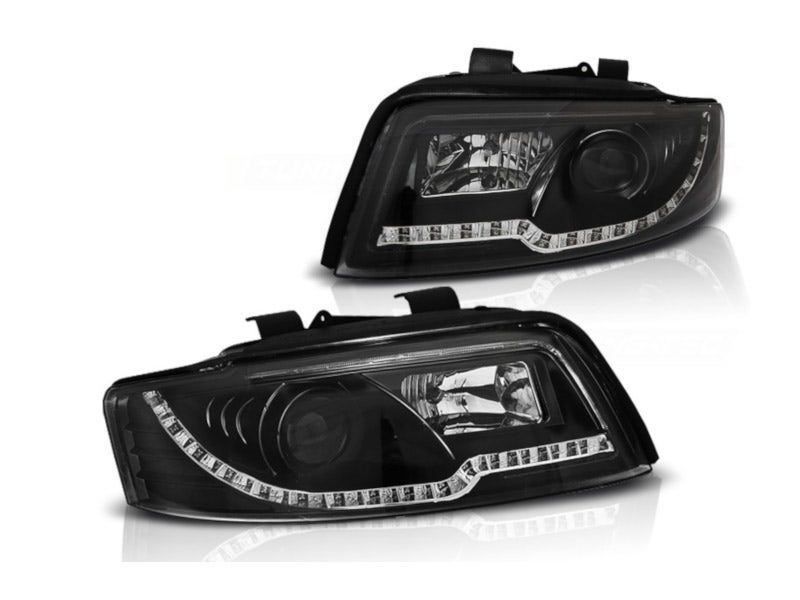 Koplamp units LED DRL Black edition geschikt voor Audi A4 - Afbeelding 5