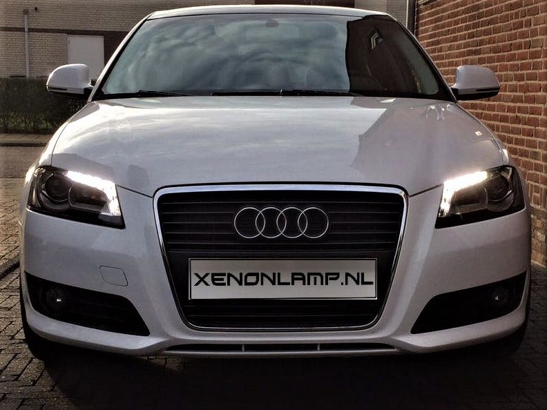 LED koplampen Black geschikt voor Audi A3 (8P) - Afbeelding 2