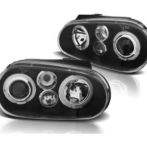 Angel Eyes koplampen Black edition geschikt voor VW Golf 4