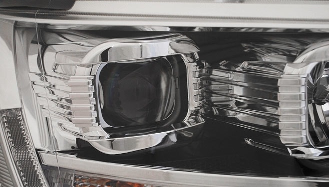 VW T6 Chrome edition LED DRL LED koplamp units - Afbeelding 3