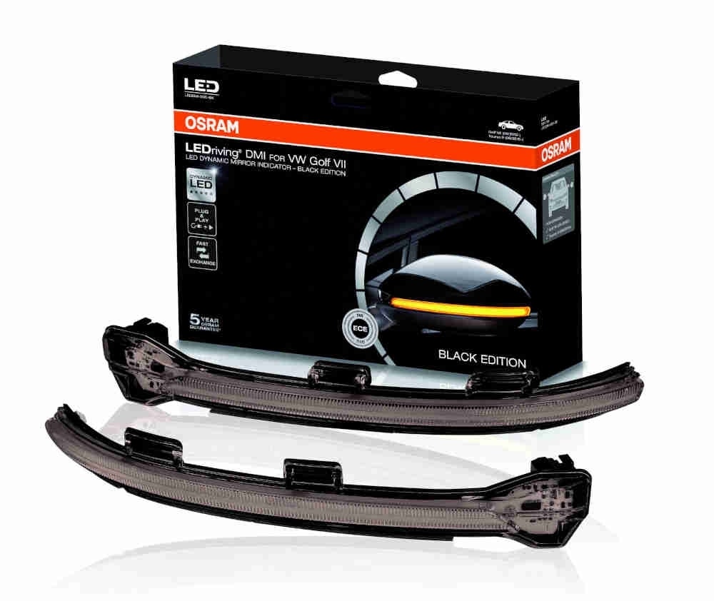 OSRAM LEDriving Dynamic Mirror Indicator Golf VII Touran II Black
