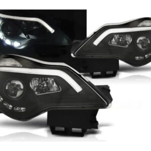Opel Corsa D 2011 tot 2014 LEDtube koplampen Black