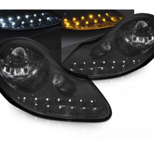 Koplampen Daylight Black Porsche Boxter / 911 996