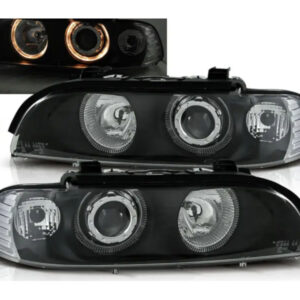 Angel Eyes koplampen Black geschikt voor BMW E39